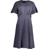 SHORT DRESS WOMAN BLUE