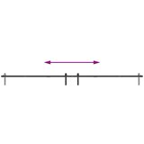vidaXL Komplet drsnih vrat omarice 244 cm ogljikovo jeklo | Shoptok.si