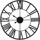 H&S Collection Stenska ura črna rimske številke | Shoptok.si