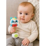Zvečka za bebe s medvjedićem i šarenim lopticama 17 cm | Shoptok.si