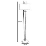 Opviq podna lampa belen 534LUN4575