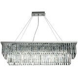  Ondaluce - Kristalni luster na sajli DAIQUIRI 8xE14/10W/230V sjajni hrom | Eponuda.com