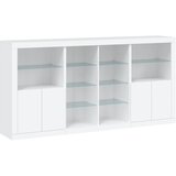  Komoda s LED svjetlima bijela 202x37x100 cm | Eponuda.ba