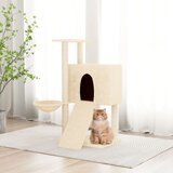  Penjalica za mačke sa stupovima za grebanje krem 96 cm | shoptok.hr