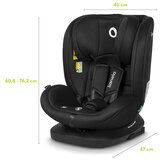 Lionelo autosjedalica Bastiaan i-Size 0-36 kg (40-150 cm) 360, Black Grey | shoptok.hr