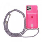 Nillkin summer silikonski ovitek z vrvico za iphone 7 / 8 / se 2020 - pink | Shoptok.si