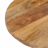 Stolna ploča 100 x 40 x 2,5 cm ovalna od masivnog drva manga | shoptok.hr