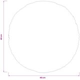  Presvlaka za jastuk 2 pcs HEERLEN Zelena Ø 40 cm Kord | shoptok.hr