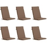  Jastuk za stolac s visokim naslonom GEMERT 6 kom. - Taupe (melange) 120 x 50 x 6 cm 6 | shoptok.hr