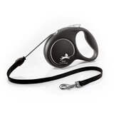 Flexi Black Design M Cord 5m - Sivi | ePonuda.com