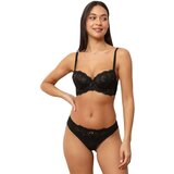 La Modeuse Oblazinjeni 74788_P176629 Črna | Shoptok.si