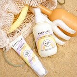 Mimitika Babytika Sunscreen Brush SPF 50+ dječja krema za sunčanje s aplikatorom SPF 50+ 40 ml | shoptok.hr