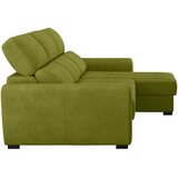 CARRYHOME KOTNA SEDEŽNA GARNITURA, mikrovlakna zelena | Shoptok.si