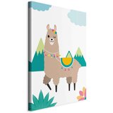 Artgeist Slika Na Platnu Unusual Llama Cene