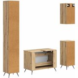  Set kupaonskih ormara od 4 dijela BREDA Hrast artisan | shoptok.hr