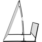  2 u 1 nogometni odskočni gol 202 x 104 x 120 cm čelični | shoptok.hr