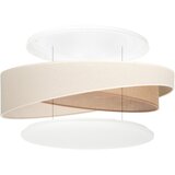 BRILAGI- LED prigu&amp;scaron;iva svetiljka VELVET TWIST LED/36W/230V CCT prečnik 65 cm WT krem./bež. + daljinski upravljač Slike