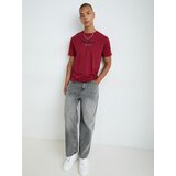 PepeJeans Majica 'EGGO' vatreno crvena / crna / bijela | shoptok.hr