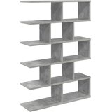 vidaXL Stenska polica Betonsko siva 70 x 20 x 100 cm Inženirski les, (5000307485) | Shoptok.si