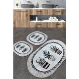  Guipure djt multicolor bathmat set (3 pieces) | ePonuda.com