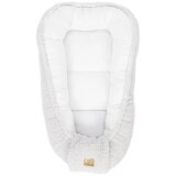 MeowBaby Gnijezdo za bebe boje slonovače 55x83 cm - | shoptok.hr