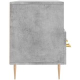 TV ormarić boja betona 102 x 36 x 50 cm od konstruiranog drva | shoptok.hr
