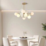  Brilagi - Luster na šipci BALMO 8xG9/9W/230V prečnik 60 cm zlatna/bela | Eponuda.com
