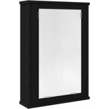 Ormarić za kupaonsko ogledalo crni hrast 42x12x60 cm inženjerski drvo | shoptok.hr