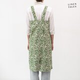 Linen Tales Lanen predpasnik Evergreen Damask – | Shoptok.si