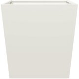 Vrtna sadilica bijela 50 x 50 x 50 cm čelična | shoptok.hr