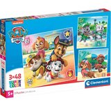 Clementoni Tačke na patrulji 3x48 kosov Supercolor sestavljanka - | Shoptok.si