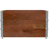  Okviri za palete 3 kom smeđi 100x100 cm od masivne borovine | Eponuda.com