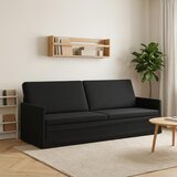 SOFA za 3 osobe Crna 220 x 81 x 82 cm Bar&amp;scaron;un Slike