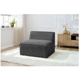Bobochic Paris Tamno siva modularna sjedeća garnitura od samta (srednji modul ) Megeve – | shoptok.hr