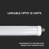  LED tehnička fluorescentna svetiljka G-SERIES LED/18W/230V 4000K IP65 60 cm | Eponuda.com