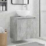  Umivaonik s policom Betonska siva 49,5 x 35 x 63 cm | shoptok.hr