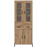  Highboard Umjetnički hrast 69,5 x 34 x 180 cm Konstruirano drvo | shoptok.hr