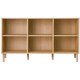 Hammel Furniture Regal v hrastovem dekorju v naravni barvi 133x75 cm Mistral – Cene