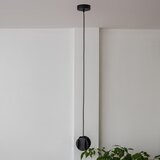  Visilica na sajli GAMBIT 1xGU10/10W/230V crne boje | Eponuda.com