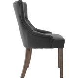  Jedilni stoli 2 kosa sivo blago, (20700809) | Shoptok.si