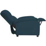  Naslonjač plavi baršunasti - Plava 1 | shoptok.hr