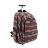 STREET Školski ruksak na kotačima Trolley Canvas Star | shoptok.hr