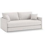 Cosmopolitan Design Bež sklopiva sofa od šenila 209 cm Shannon – | shoptok.hr