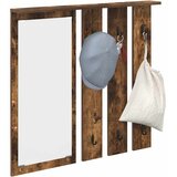  Vješalica za kapute na zidu Dimljeni hrast 84 x 10 x 80 cm | shoptok.hr