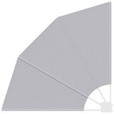  Zaslon za privatnost na balkonu 115 x 115 cm Poliester Siva | shoptok.hr