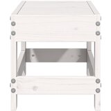  Vrtni tabure bijeli 62 x 30 x 32 cm od masivne borovine | Eponuda.ba