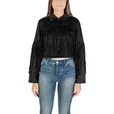 Only Jakne ONLDIANE LIFE FAUX SUEDE FRINGES OTW 15354896 Črna Cene