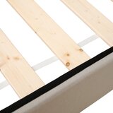 P & B POSTELJA Z VZMETNICO 180 cm x 200 cm , tekstil bež | Shoptok.si