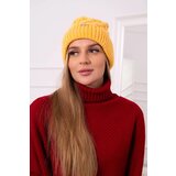Kesi Cap with fleece Wanda K281 yellow Cijene