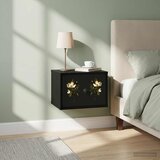  Wall-mounted noćni ormarić BREMEN Crni hrast 36 x 33 x 25 cm | shoptok.hr